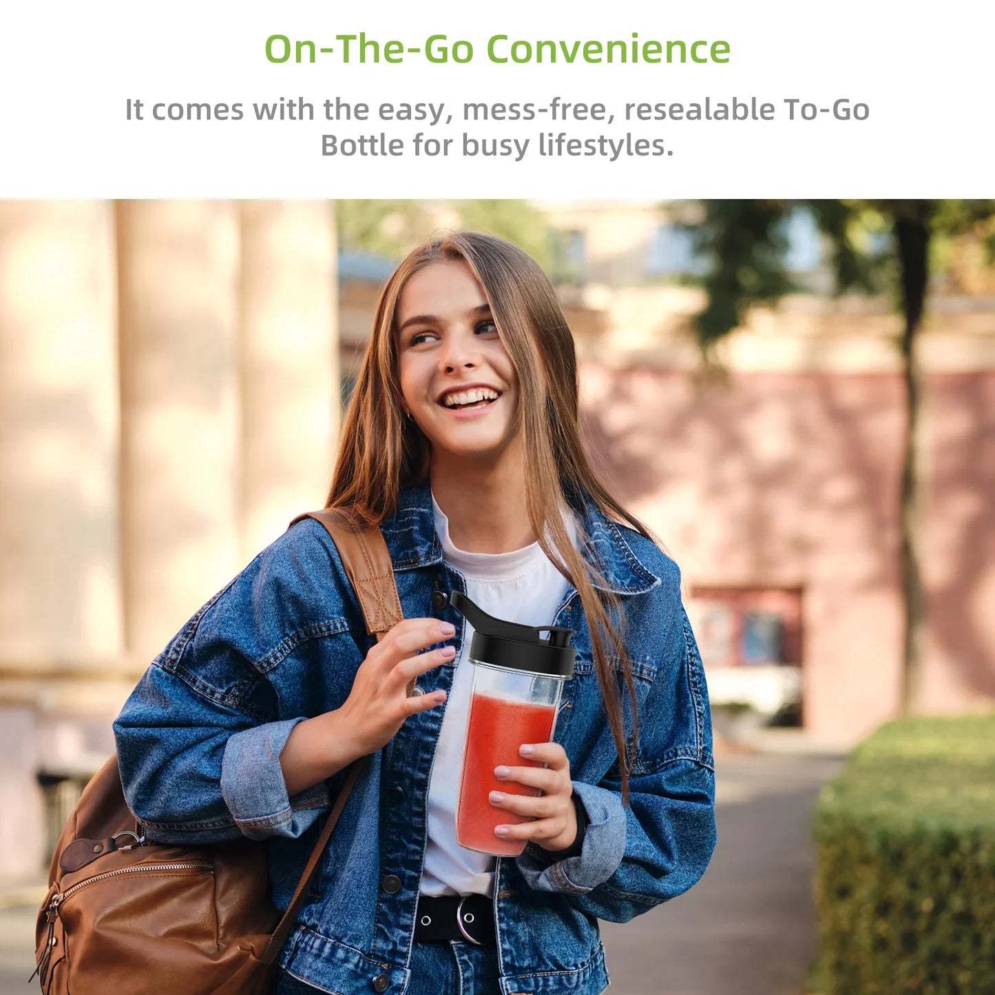 BioloMix Personal Blenders with 1.5L Glass Jar, 1300W Smoothie Blender Combo for Frozen Fruit Drinks, Sauces