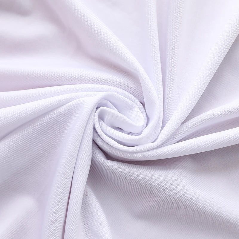 Black Extra Thicker Spandex Chair Covers For Wedding Events Party Decoration High Quality Stretch Elastic