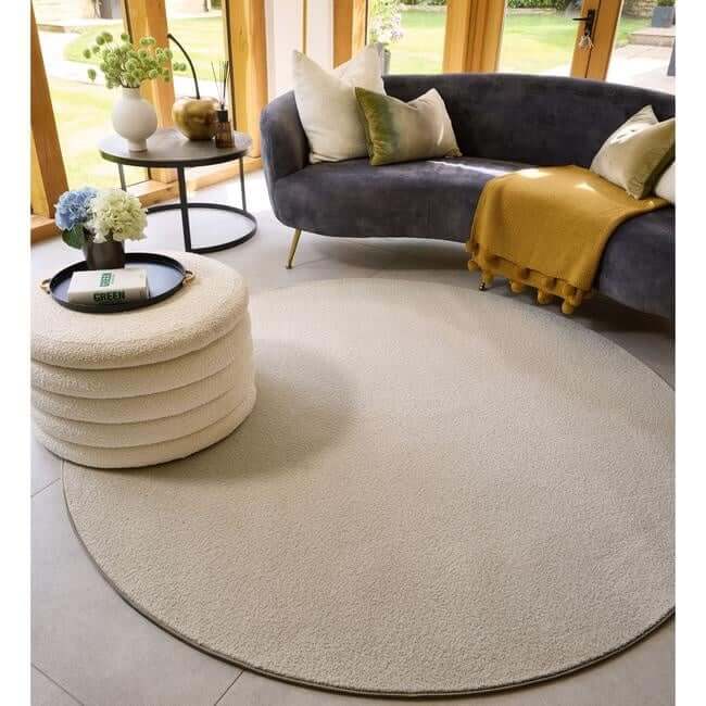 Eco-Washable Rugs Plain Design