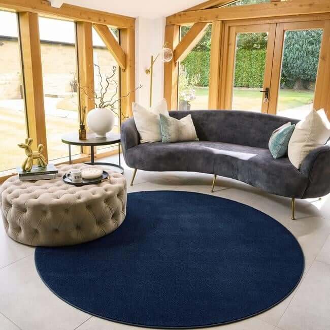 Eco-Washable Rugs Plain Design