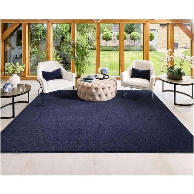Eco-Washable Rugs Plain Design