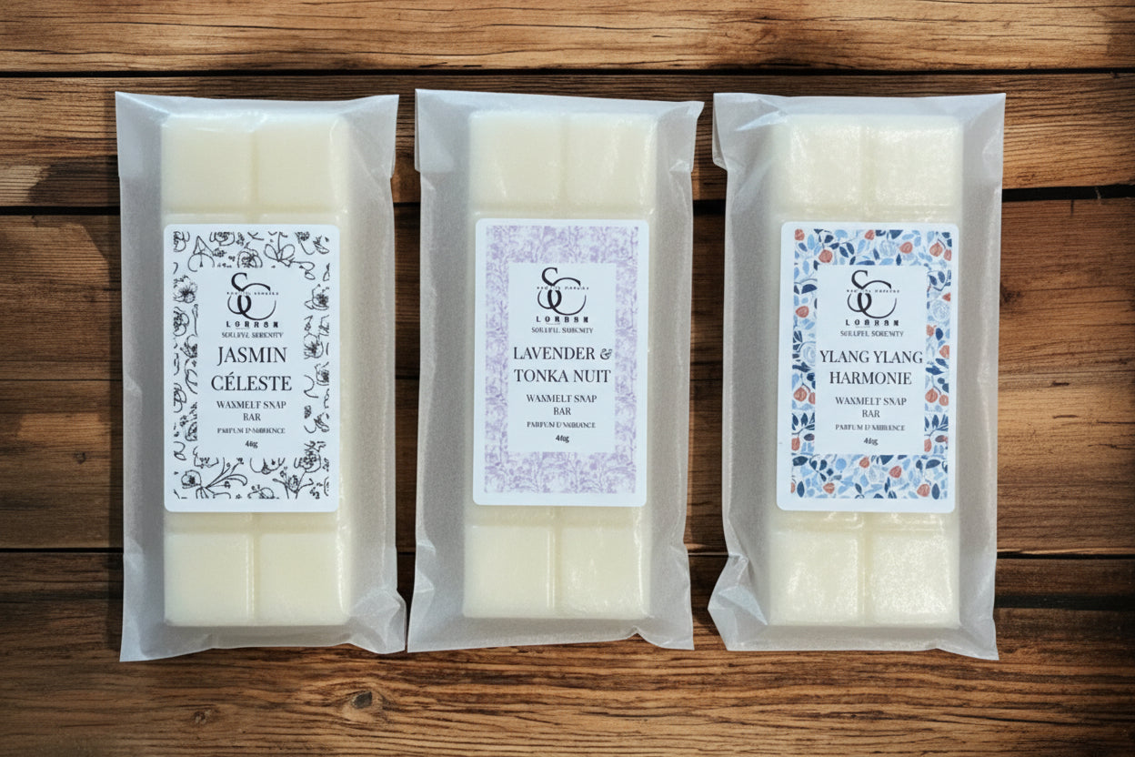 Lavender & Tonka Nuit Wax Melt Snap Bar (40g) – Soulful Serenity Range