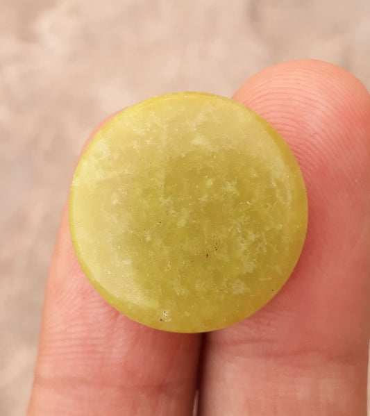 20.7ct Serpentine Cabochon - Shah Maqqsood - Zehrmora - 20mm