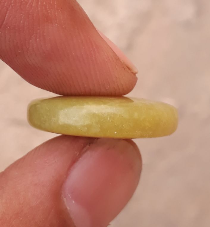 20.7ct Serpentine Cabochon - Shah Maqqsood - Zehrmora - 20mm