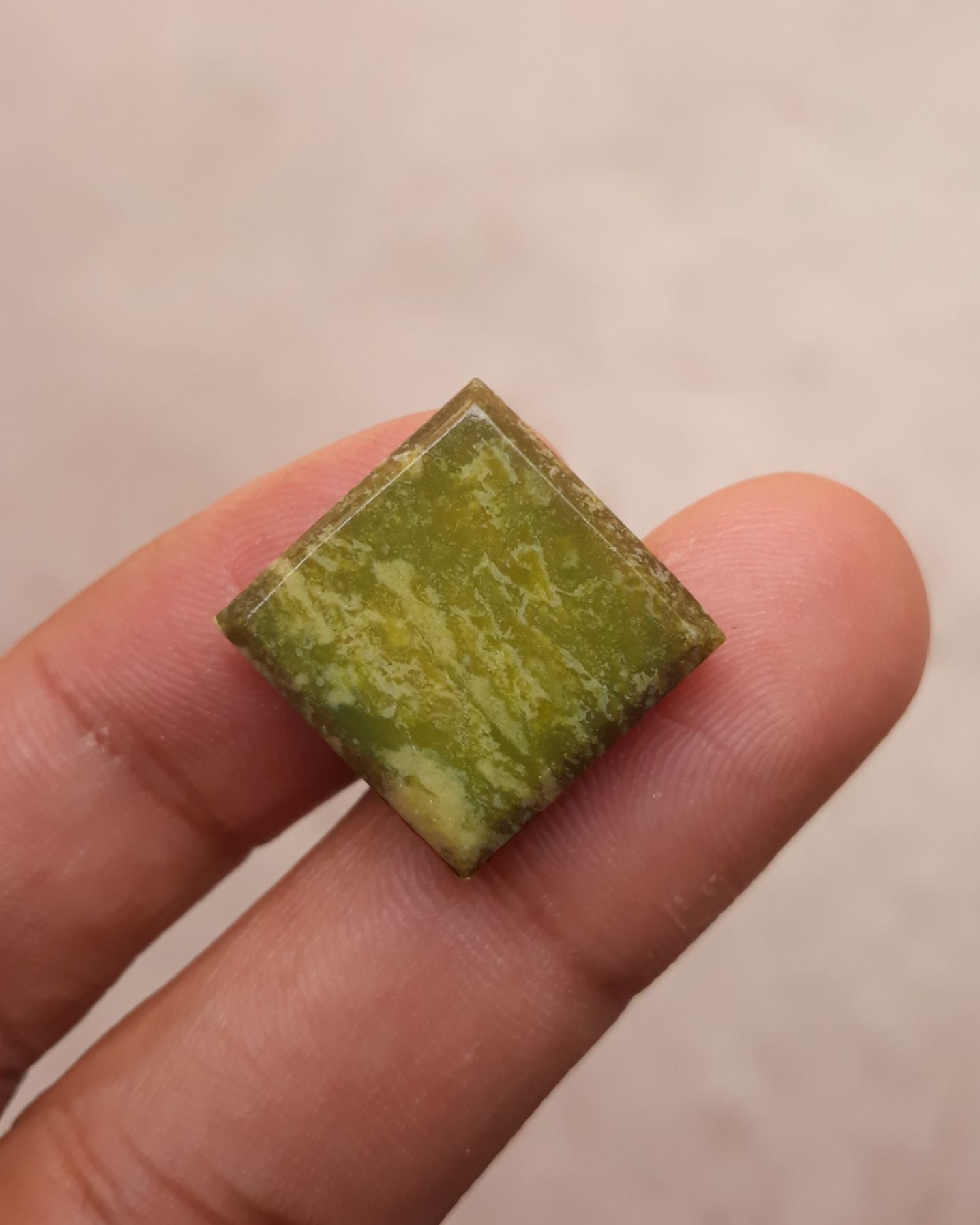 20.5ct Serpentine - Shah Maqqsood - Zehrmora - 15x15mm