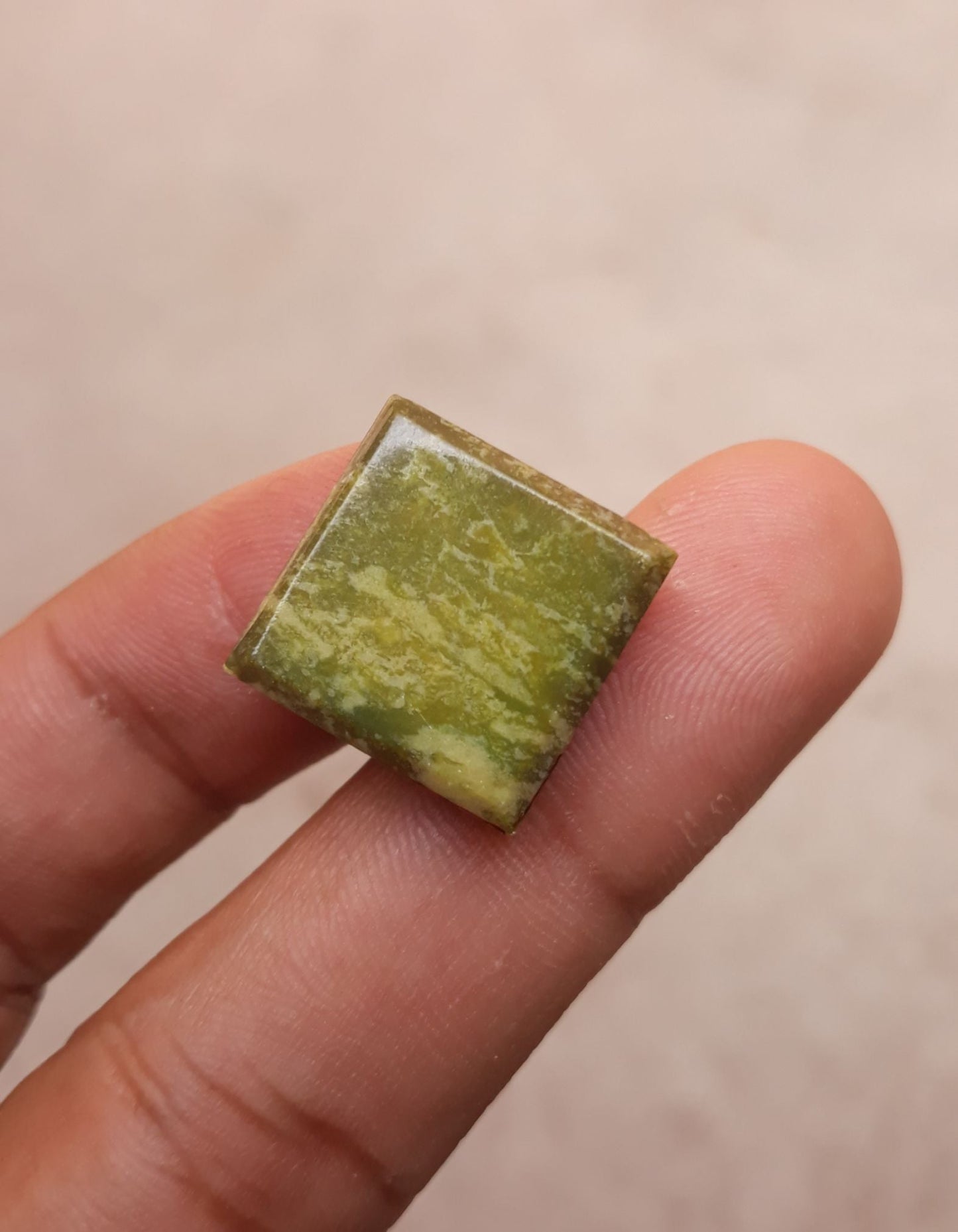 20.5ct Serpentine - Shah Maqqsood - Zehrmora - 15x15mm