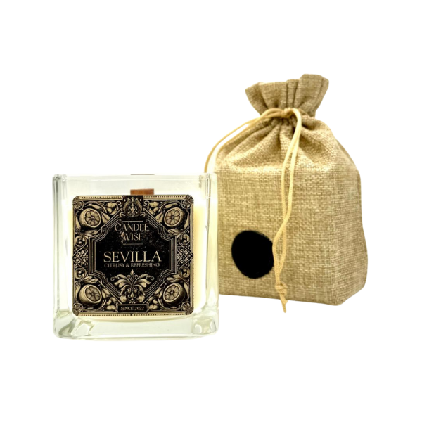 Sevilla Large Scented Candle | Citrusy & Refreshing