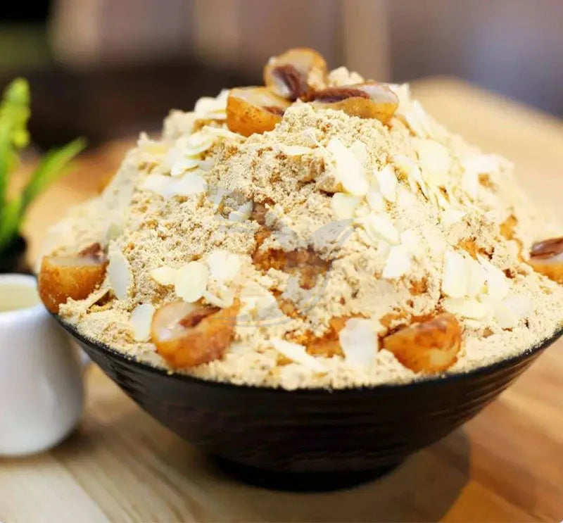 Snow Ice Machine Power-driven Commercial Large Saloon Milk Tea Beverage Snacks Automatic Small Desktop Home Production Equipment