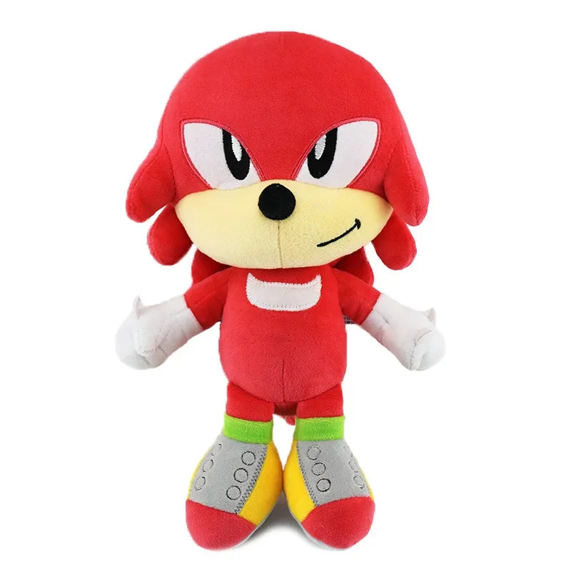 25-28cm Super Sonic Plush Toys The Hedgehog Cute Amy Rose Knuckles Tails Plush Doll Cute Soft Stuffed Toy Kids Birthday Gifts