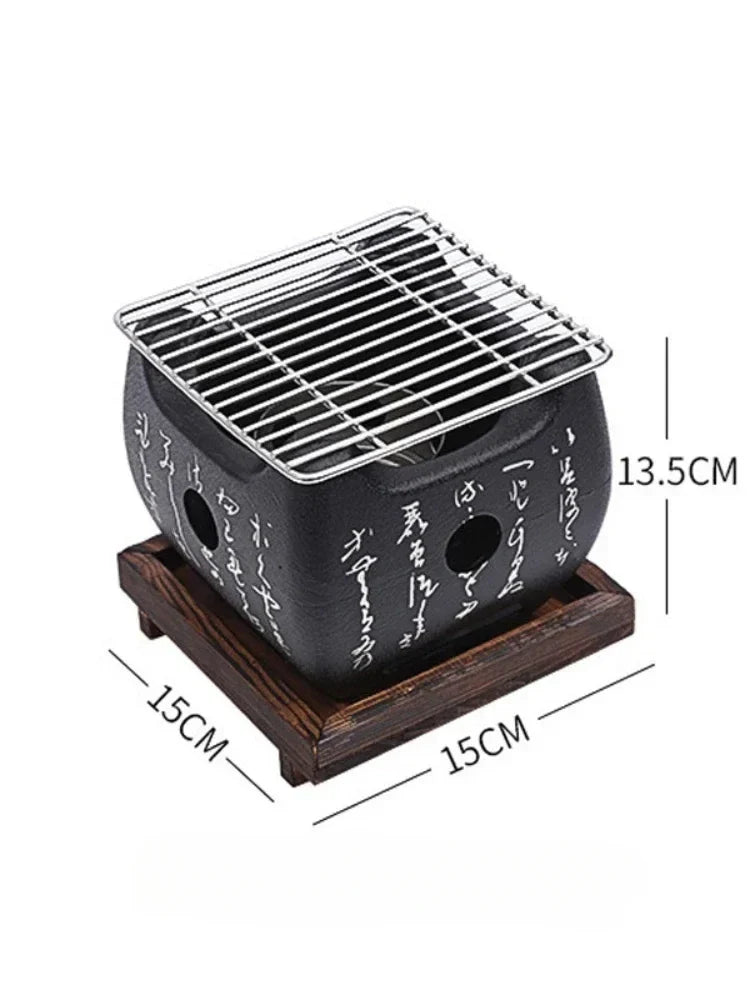 Bbq Grill Outdoors Barbecue Grill Furnace Stove Barbecue Portable Grill Outdoor Stove Save Space Charcoal Furnace High-capacity