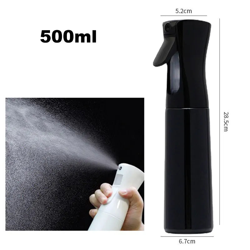 200ml/300ml/500ml High Pressure Continuous Spray Bottle Hair Care Makeup Water Replenishing Spray Bottle Press Mist Spray Bottle