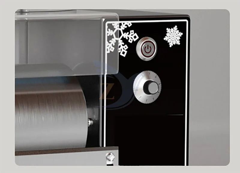Snow Ice Machine Power-driven Commercial Large Saloon Milk Tea Beverage Snacks Automatic Small Desktop Home Production Equipment
