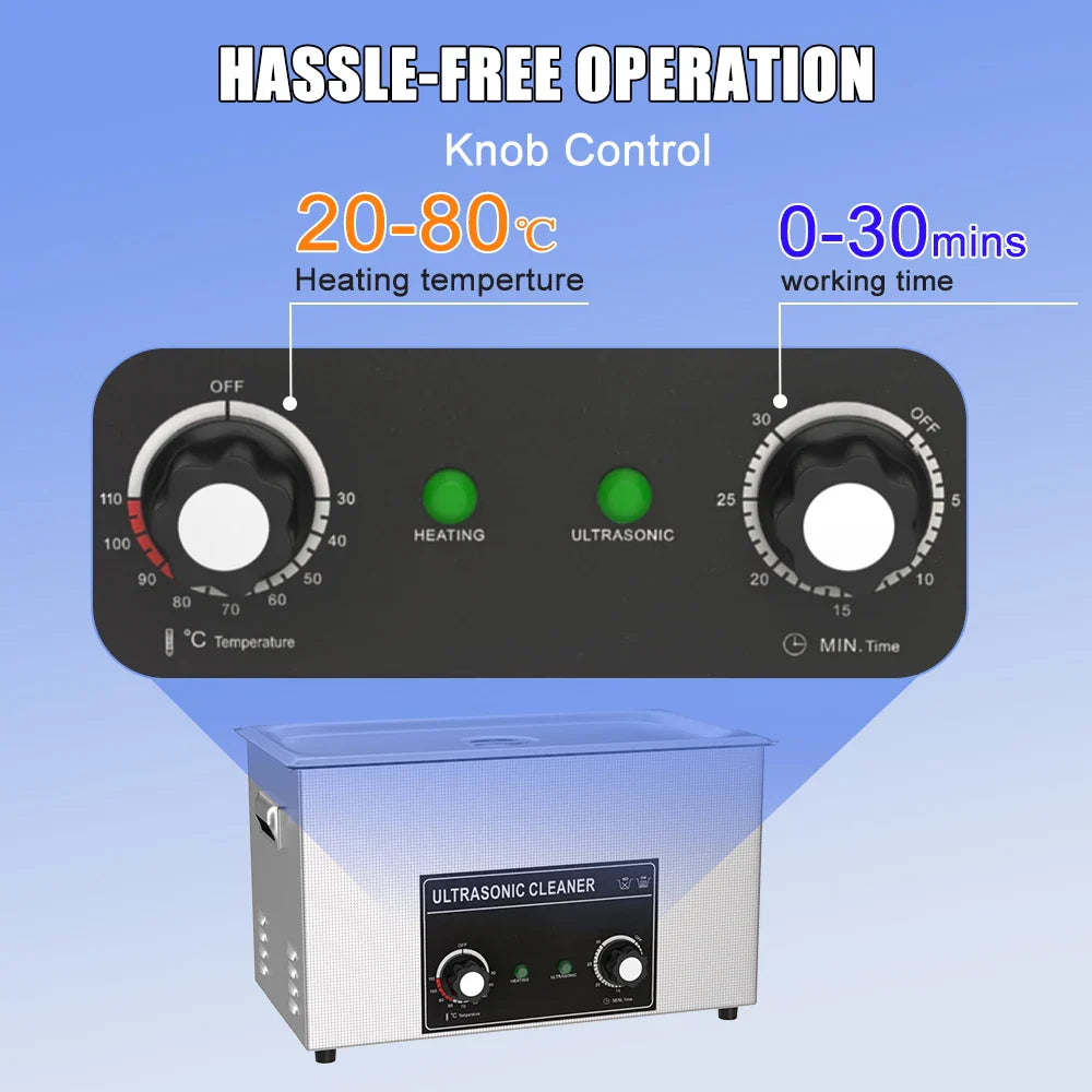 Industrial Ultrasonic Cleaner Cleaning Device 30L 600w 800w 900w Retainer Cleaner Machine Ultrasonic Bath UK AU EU US Plug 220v