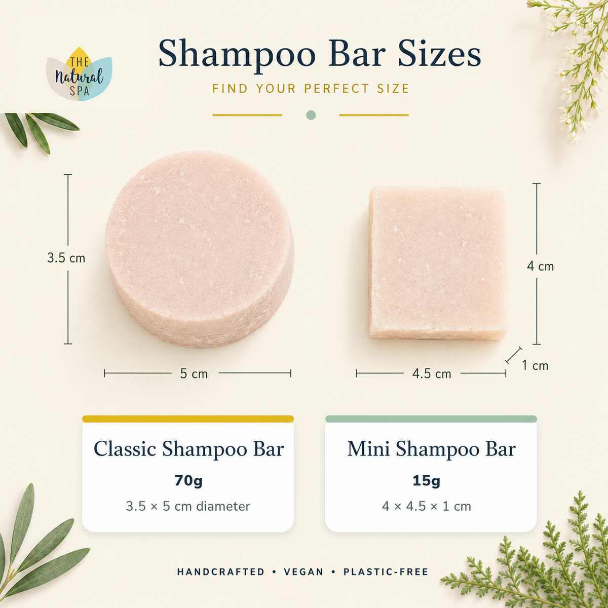 Spiced Orange Classic Shampoo Bar | Plastic-Free Haircare | 70g