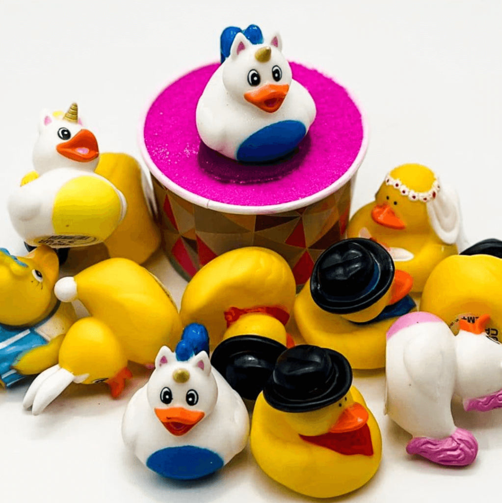 Duck Cup Bath Bomb - Candy Hearts (Pink)