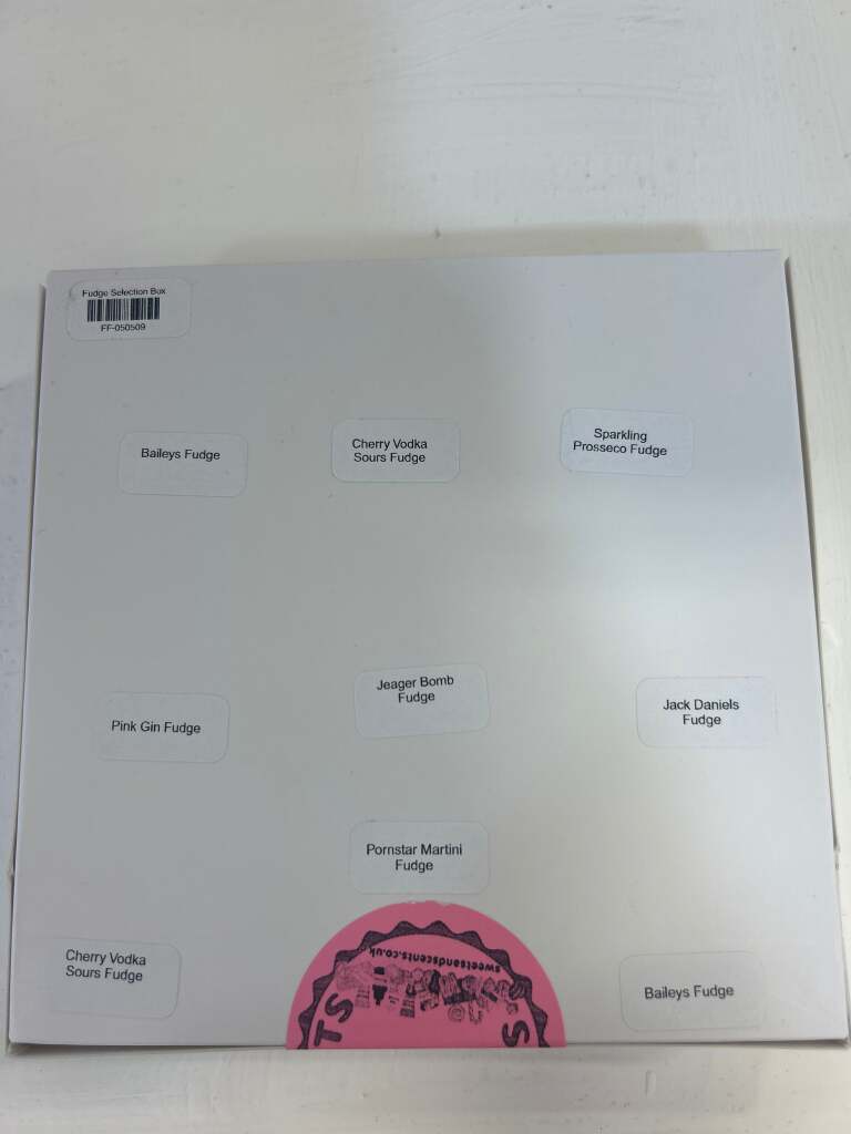 Alcohol Inspired Fudge Selection Box