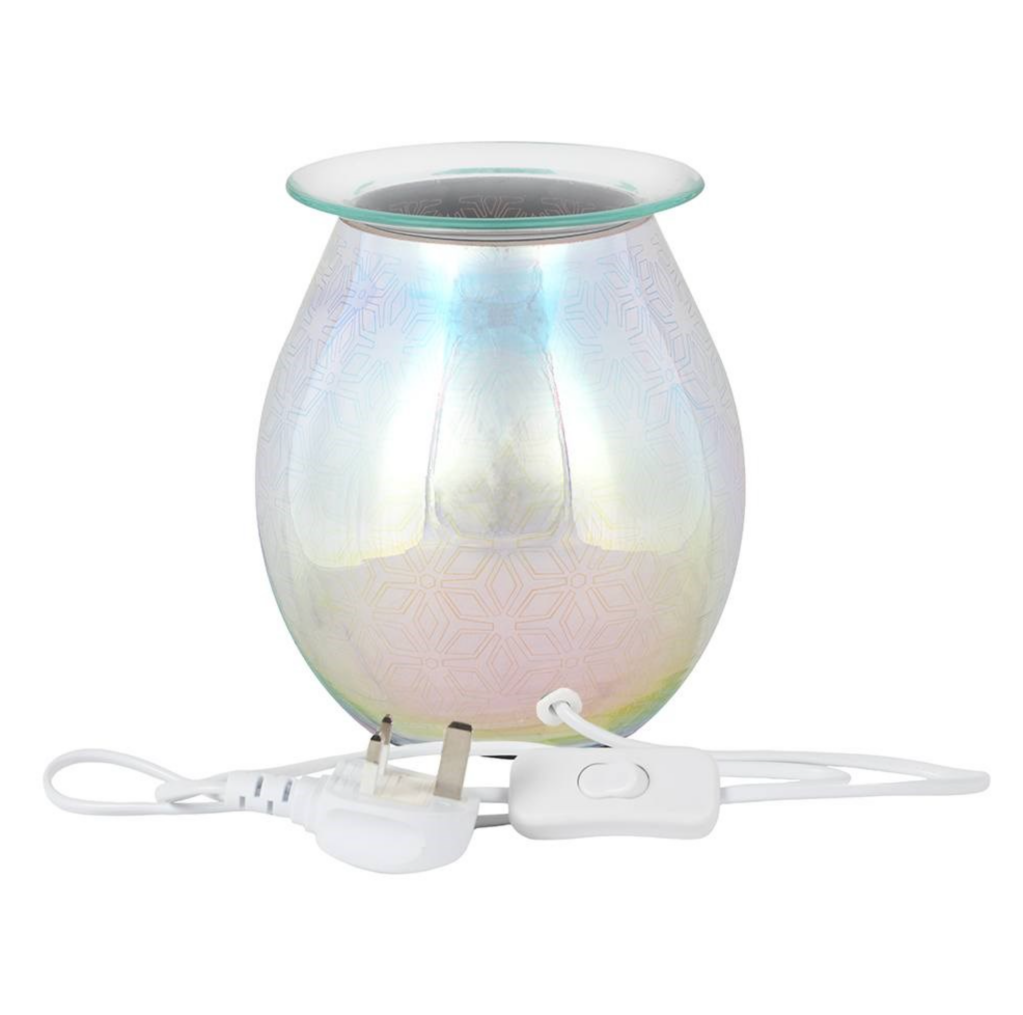 Geometric Flower Light-up Electric Oil Burner