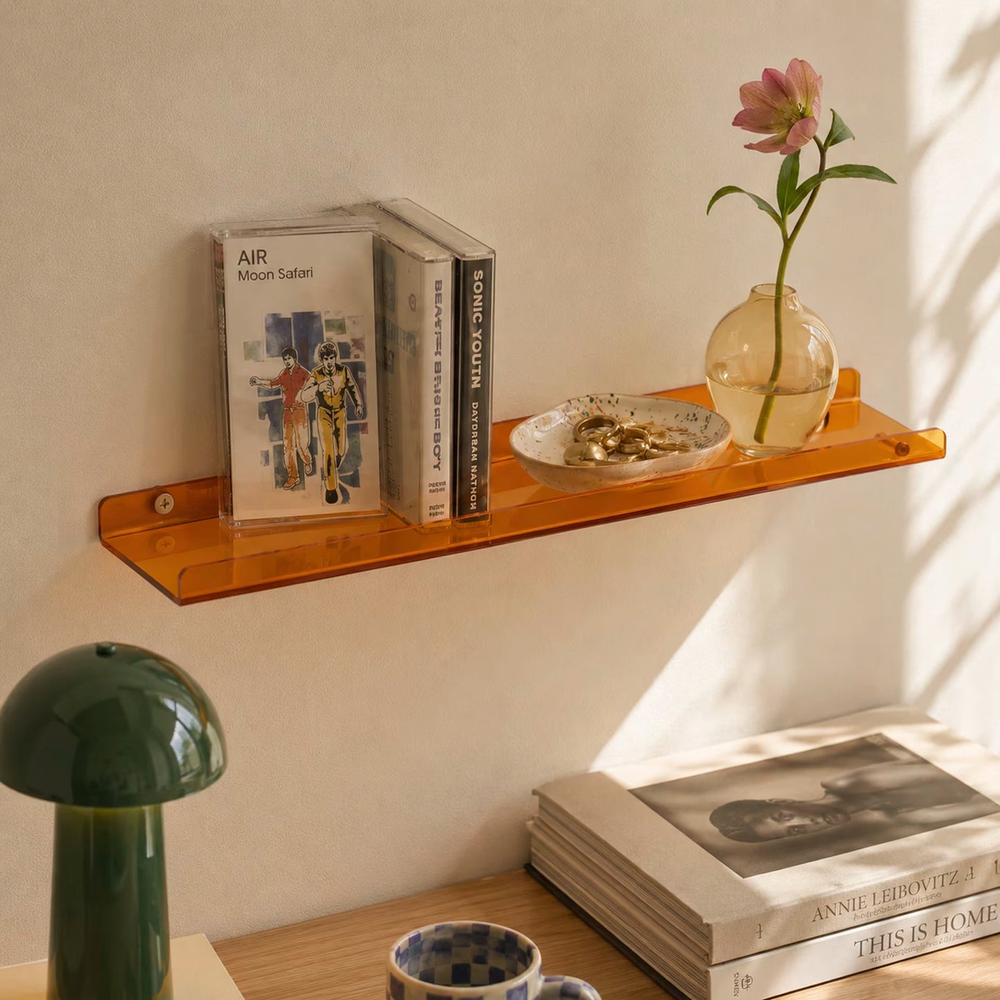 The Minimal Acrylic Shelf