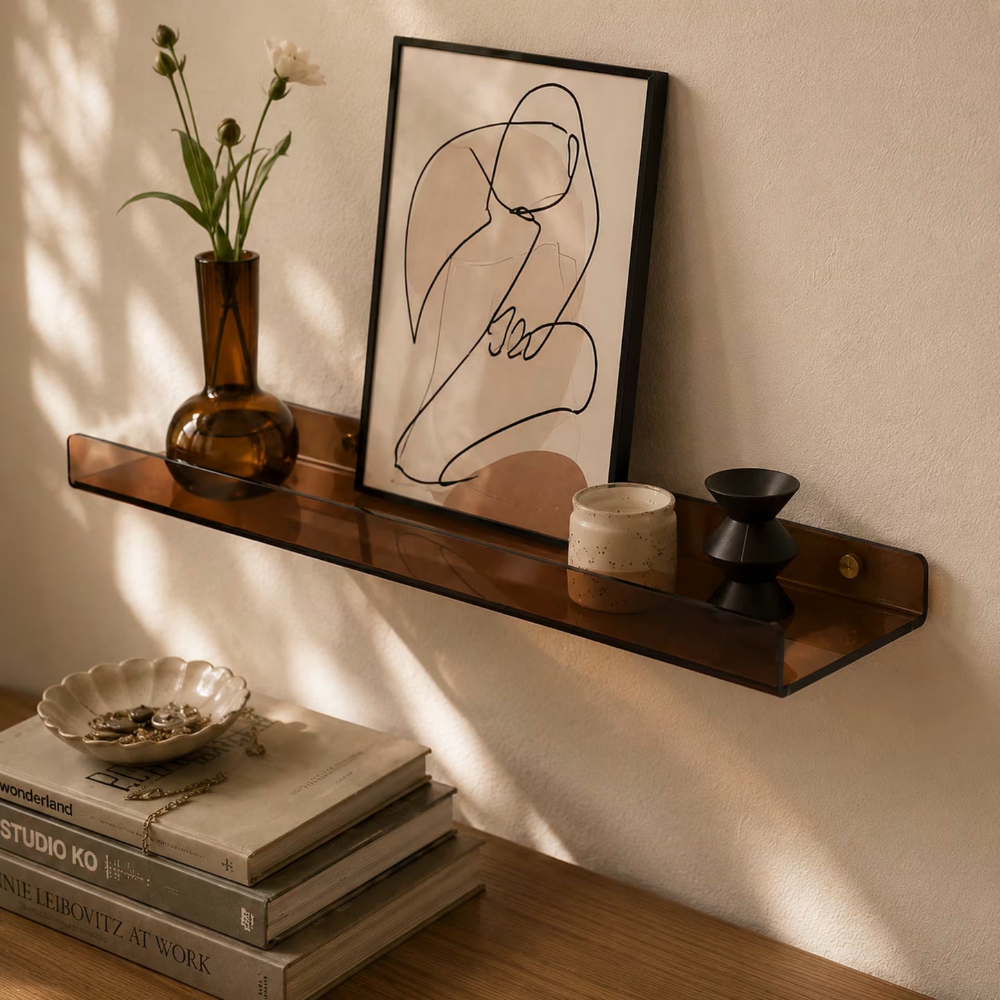 The Minimal Acrylic Shelf