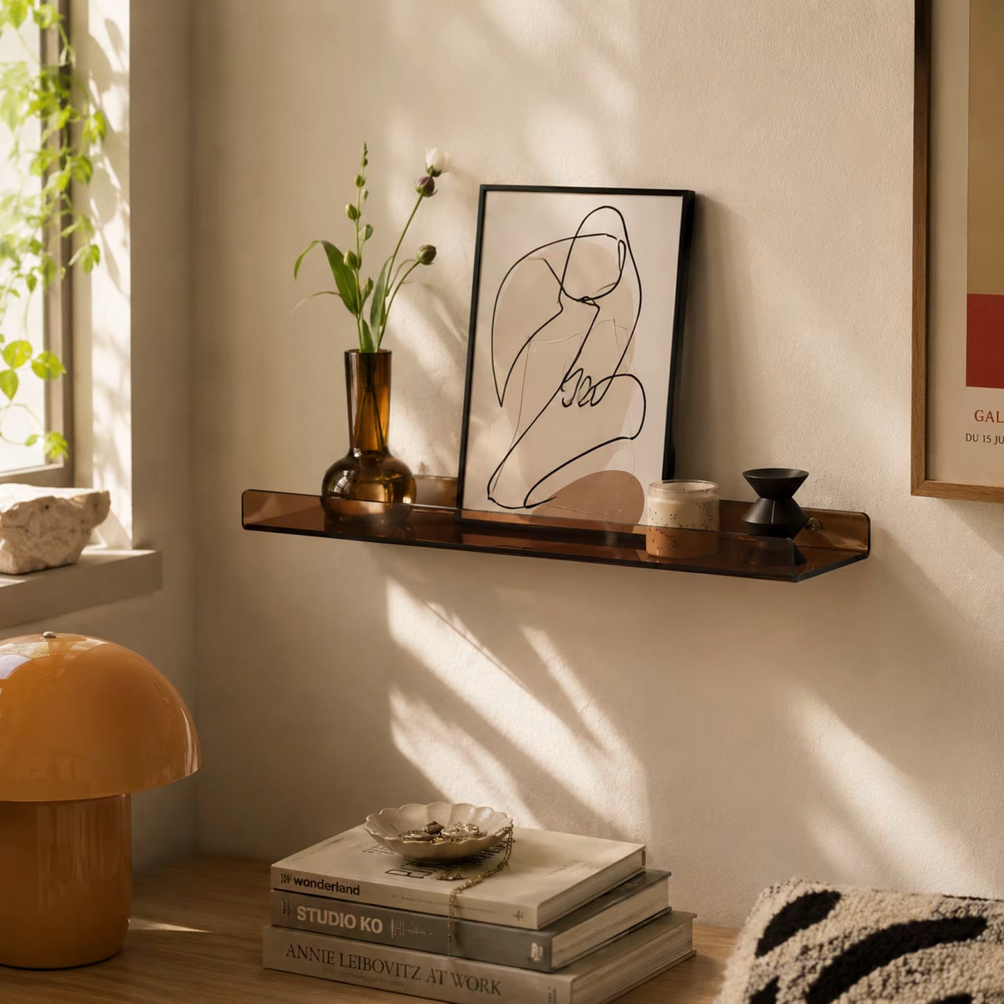 The Minimal Acrylic Shelf