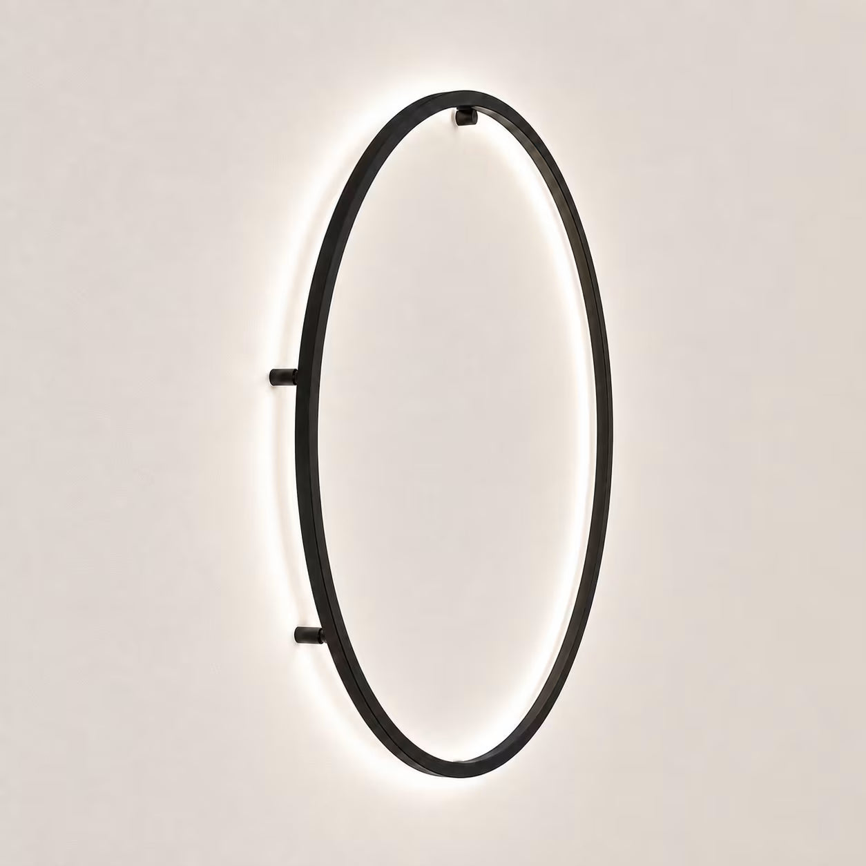 Minimalist LED Wall Ring Light