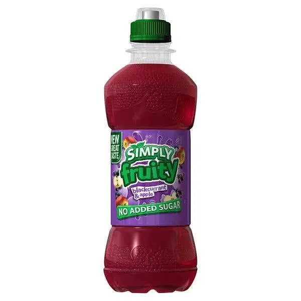 Simply Fruity Blackcurrant and Apple 330ml Bottle (Case of 12)