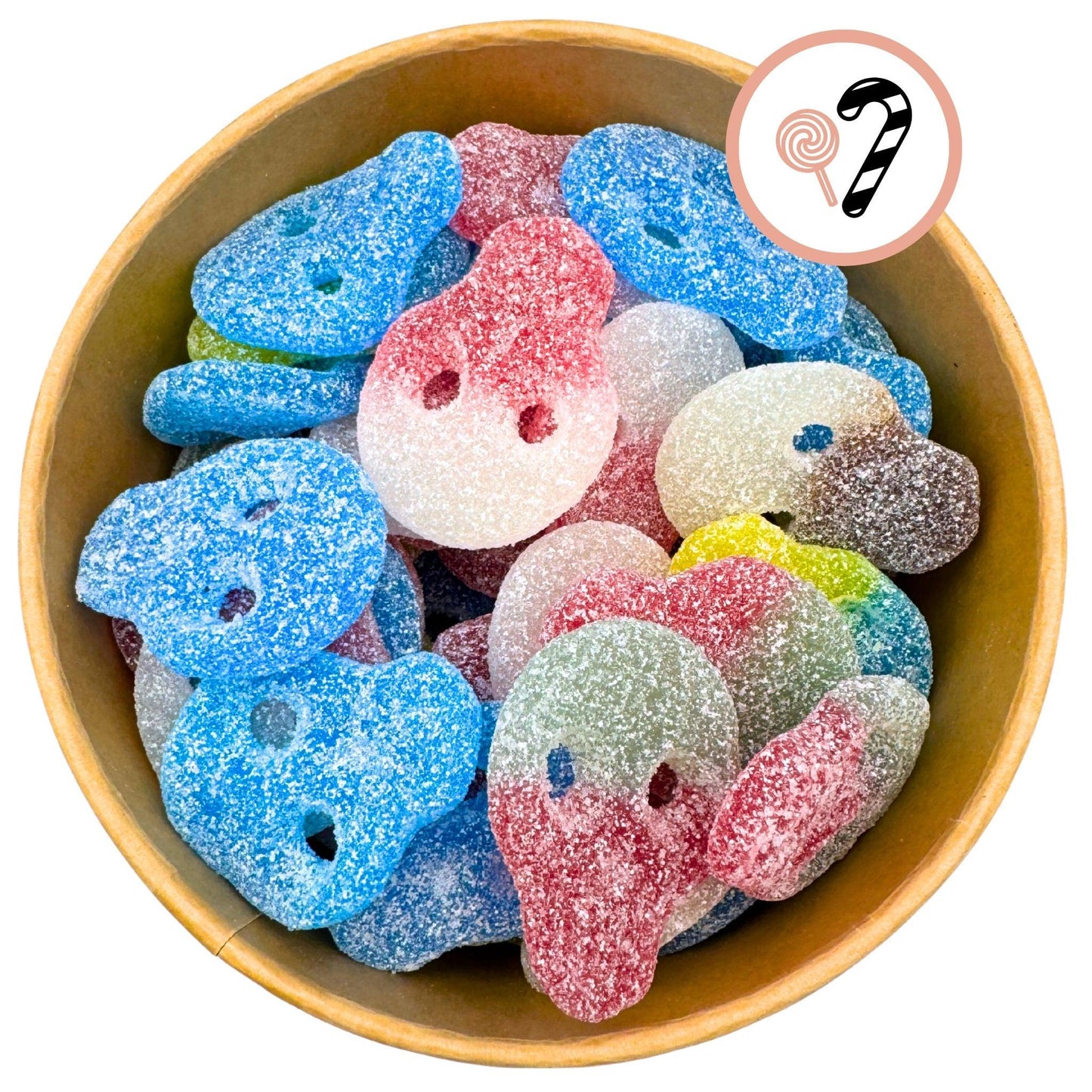 Skull Crusher Candy Salad Bowl 700g