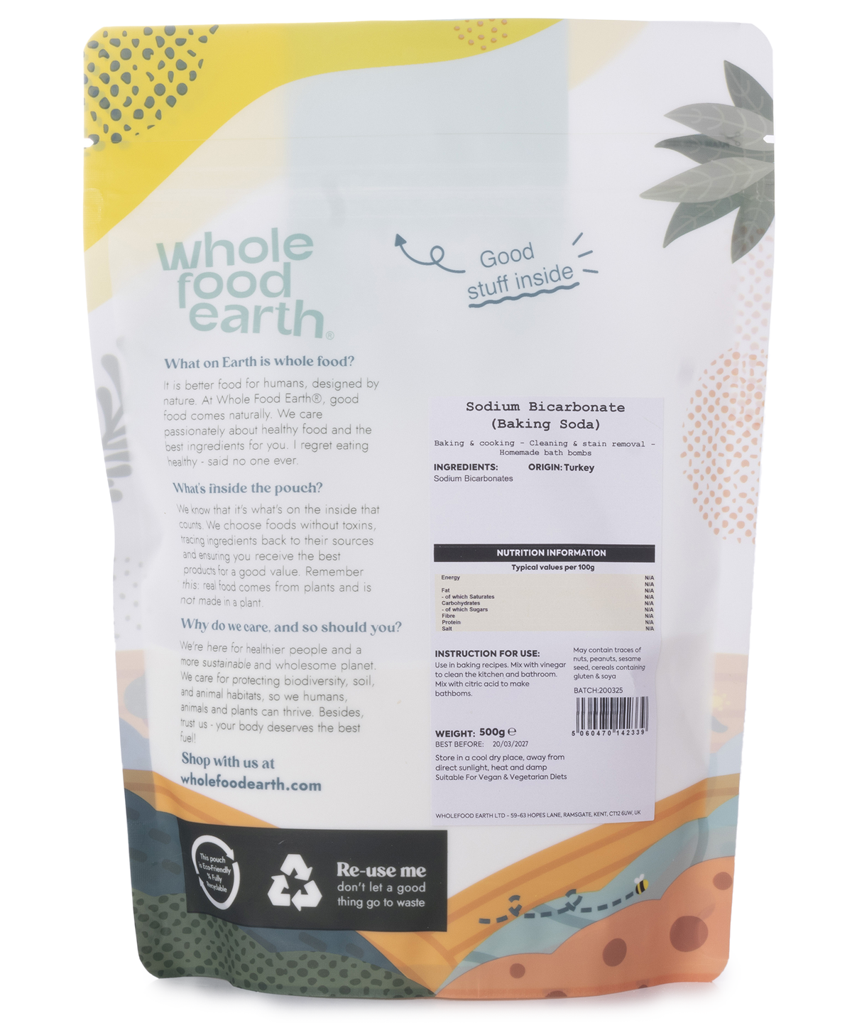 Sodium Bicarbonate (Baking Soda)