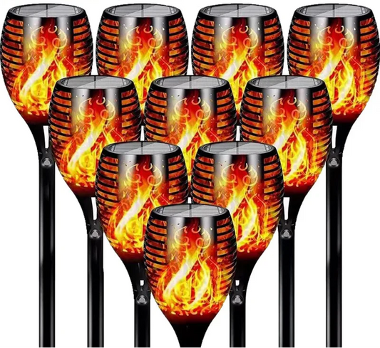 Solar Flame Torch Lights