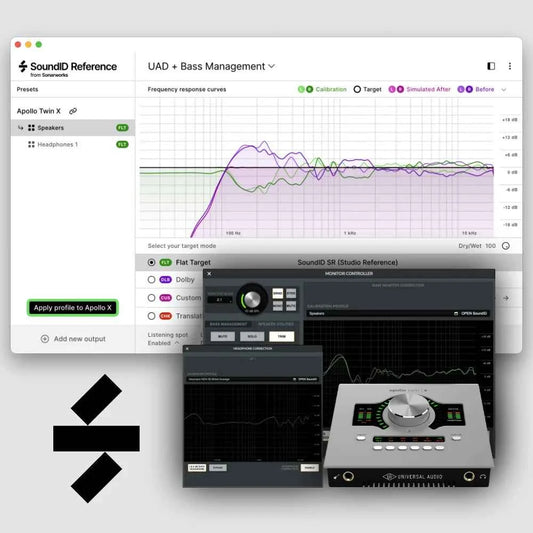 Sonarworks SoundID Reference Apollo Monitor Correction Add-on (Download)
