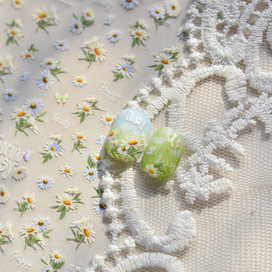 Hello Claws | Spring Daisy Nail Deco Sticker