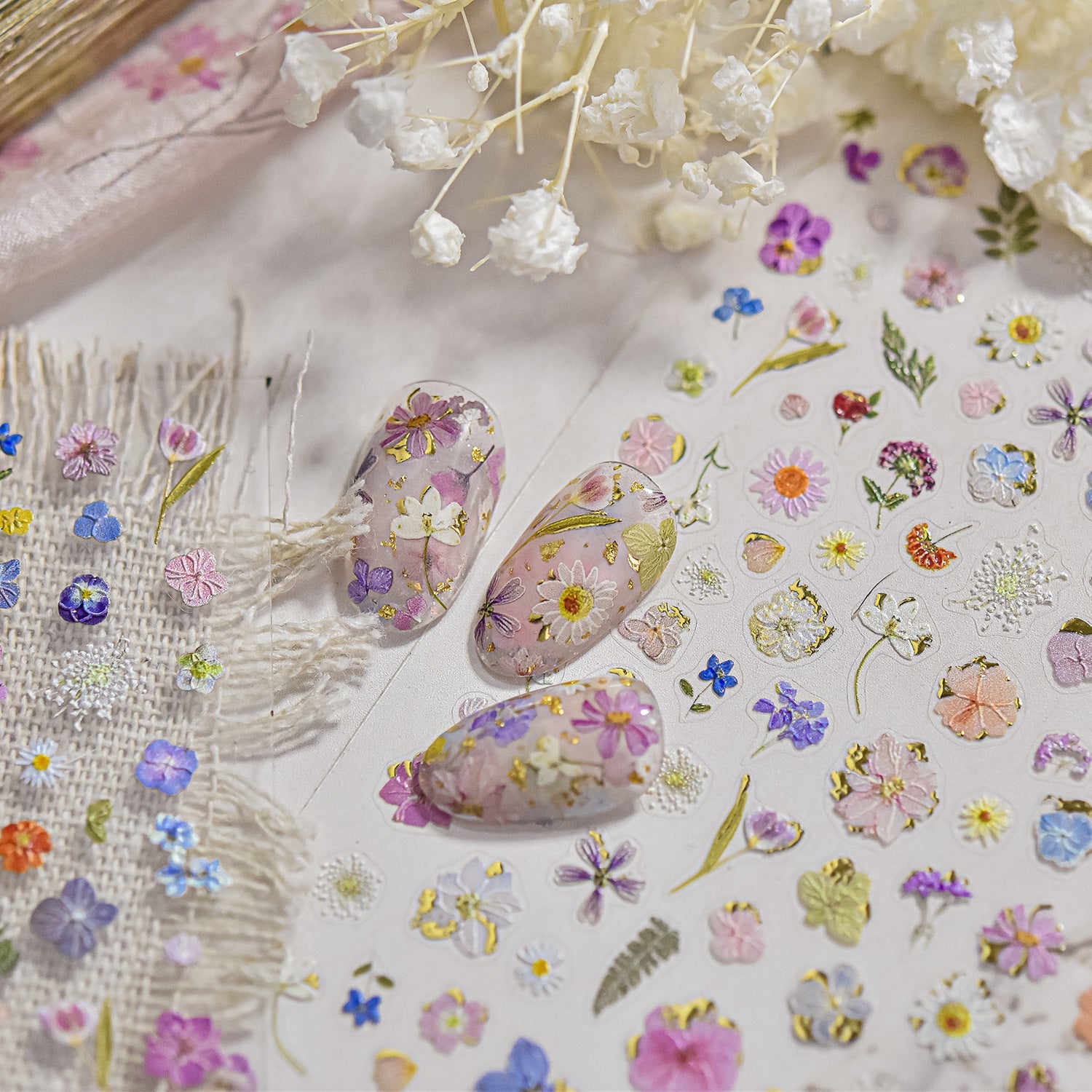 Hello Claws | Spring Flower Nail Deco Sticker