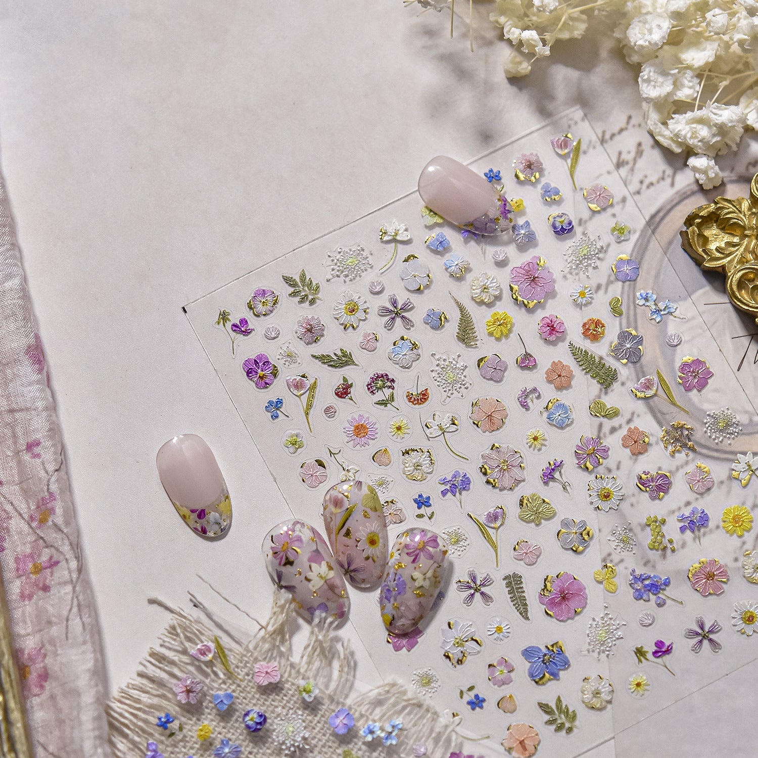 Hello Claws | Spring Flower Nail Deco Sticker