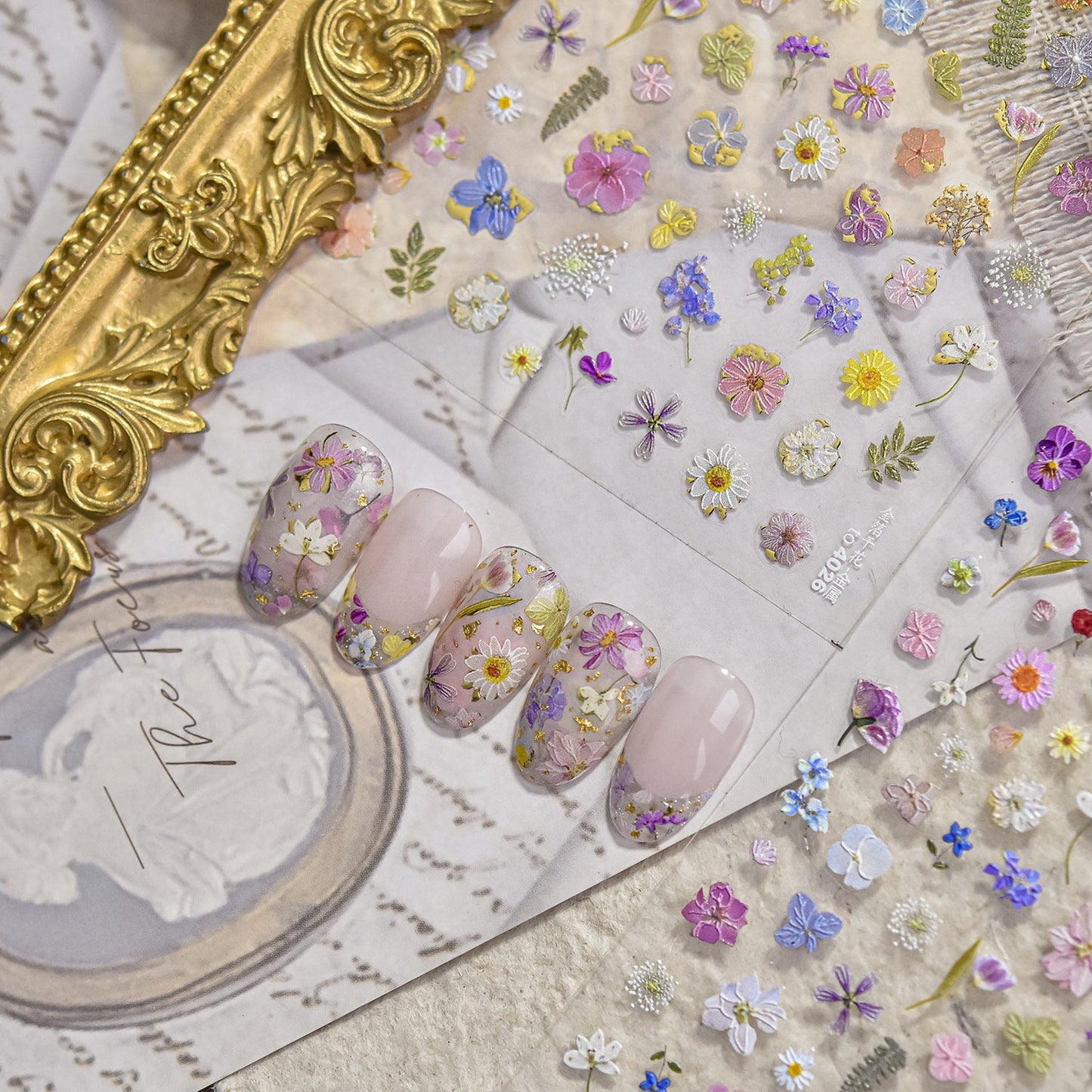 Hello Claws | Spring Flower Nail Deco Sticker