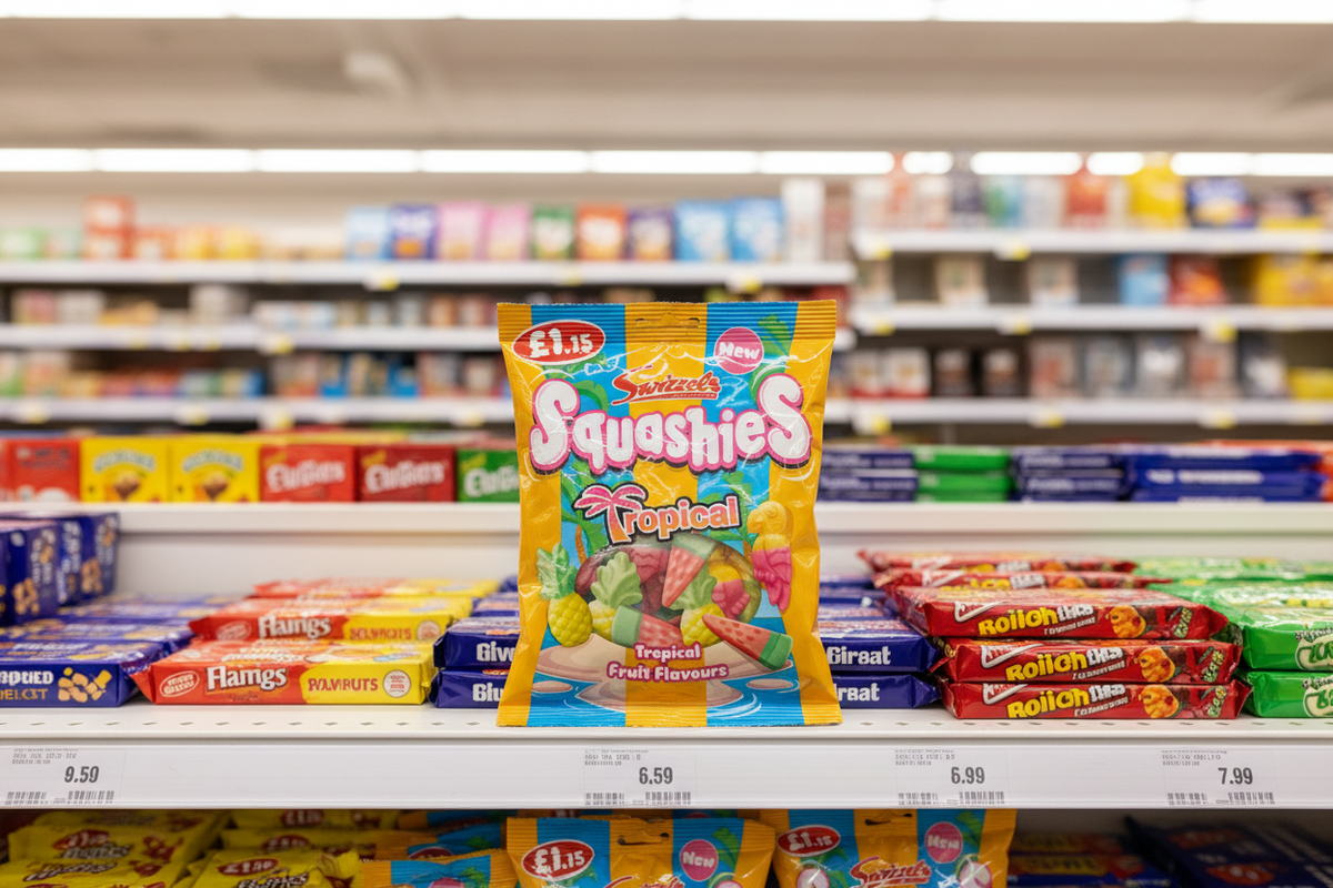 12 x Squashies Tropical - 100GM