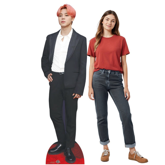 CS960 Jimin Park Ji-min Bangtan Boys Smart Jacket Height 175cm Lifesize Cardboard Cutout With Mini