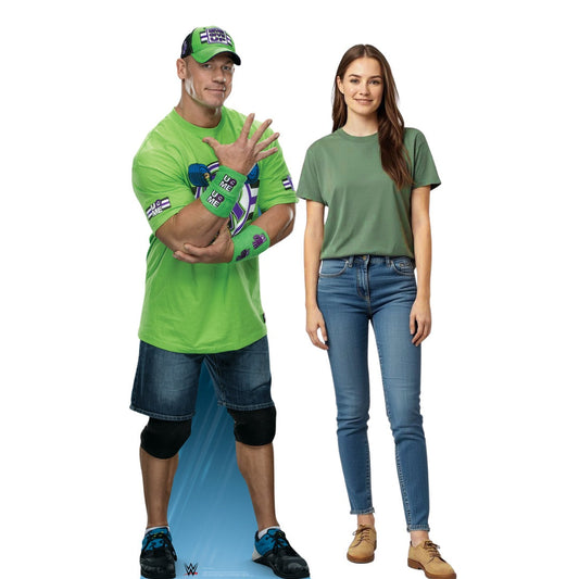 SC1241 John Cena “Live fast, fight hard, no regrets!” Cardboard Cut Out Height 185cm