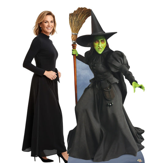 SC4225 Wicked Witch West Cardboard Cut Out Height 185cm
