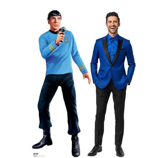 SC4814 Spock with Phaser Star Trek Cardboard Cutout Height 183cm