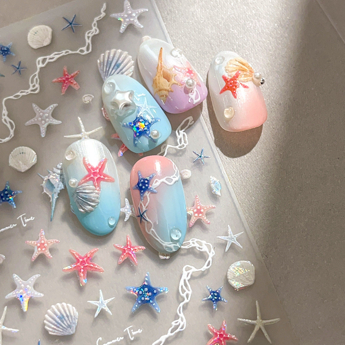 Hello Claws | Star Fish Nail Deco Sticker