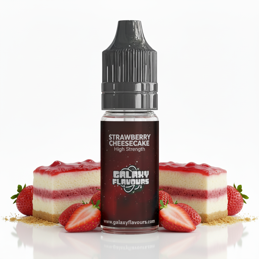 Strawberry Cheesecake Food Flavouring Concentrate – Professional High Strength – 10ml