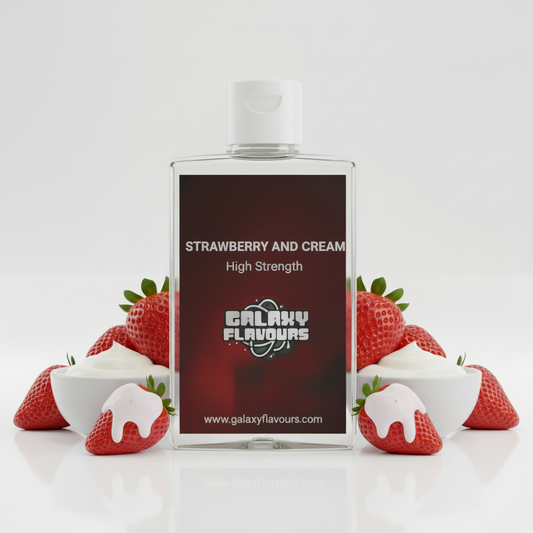 Strawberries and Cream Food Flavouring Concentrate – Professional High Strength – 250ml