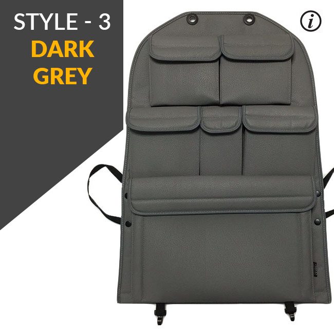 For VW T4 Transporter Campervan Leatherette Captain’s Back Seat Organiser | Van-X