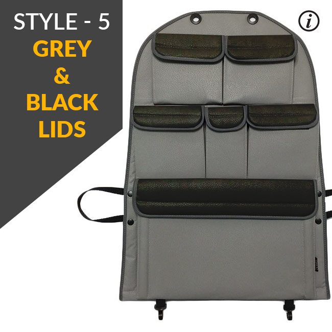 For VW T4 Transporter Campervan Leatherette Captain’s Back Seat Organiser | Van-X