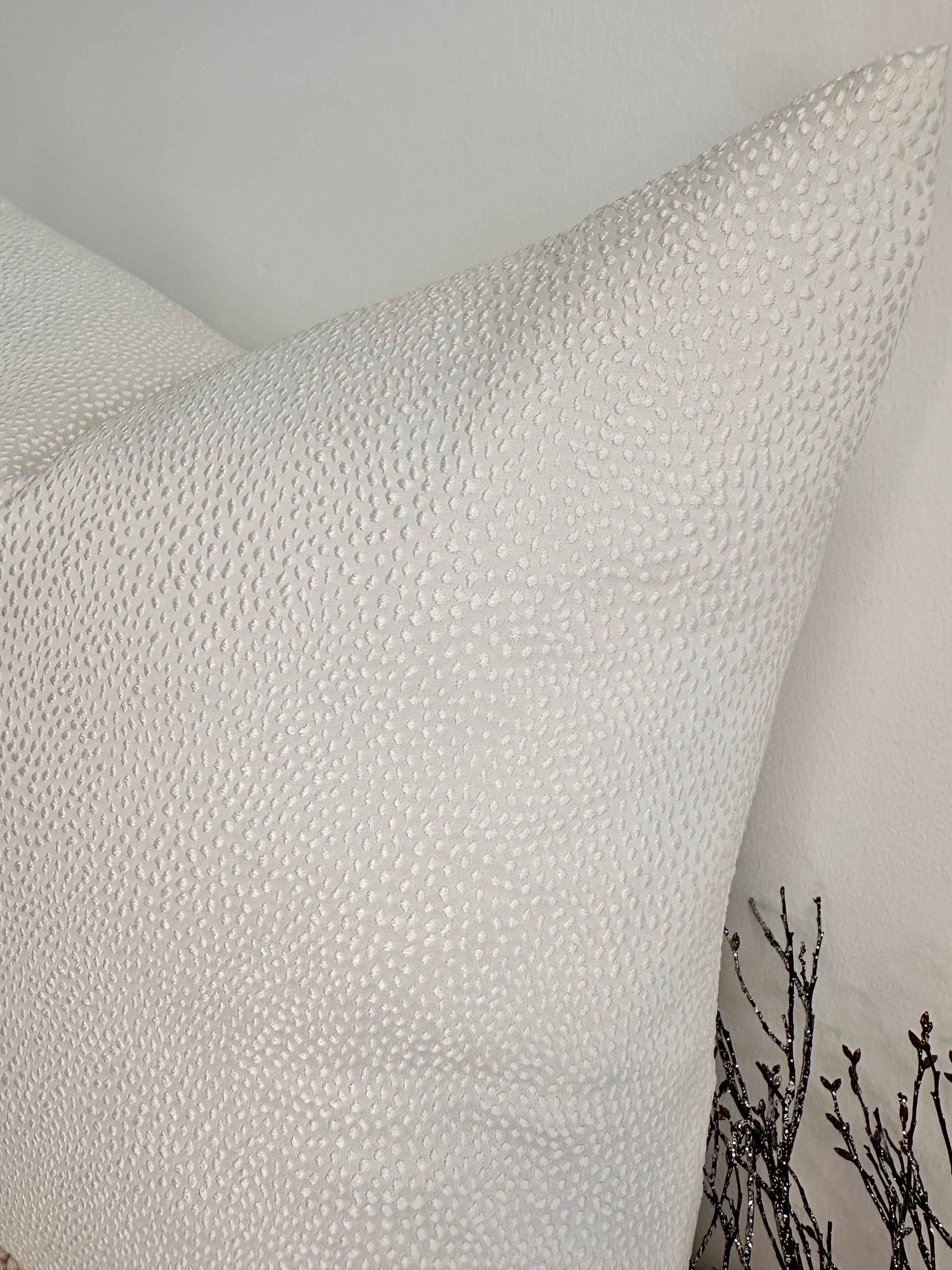 The Couture Cushion - The Ivory Borboletta Style No. 182