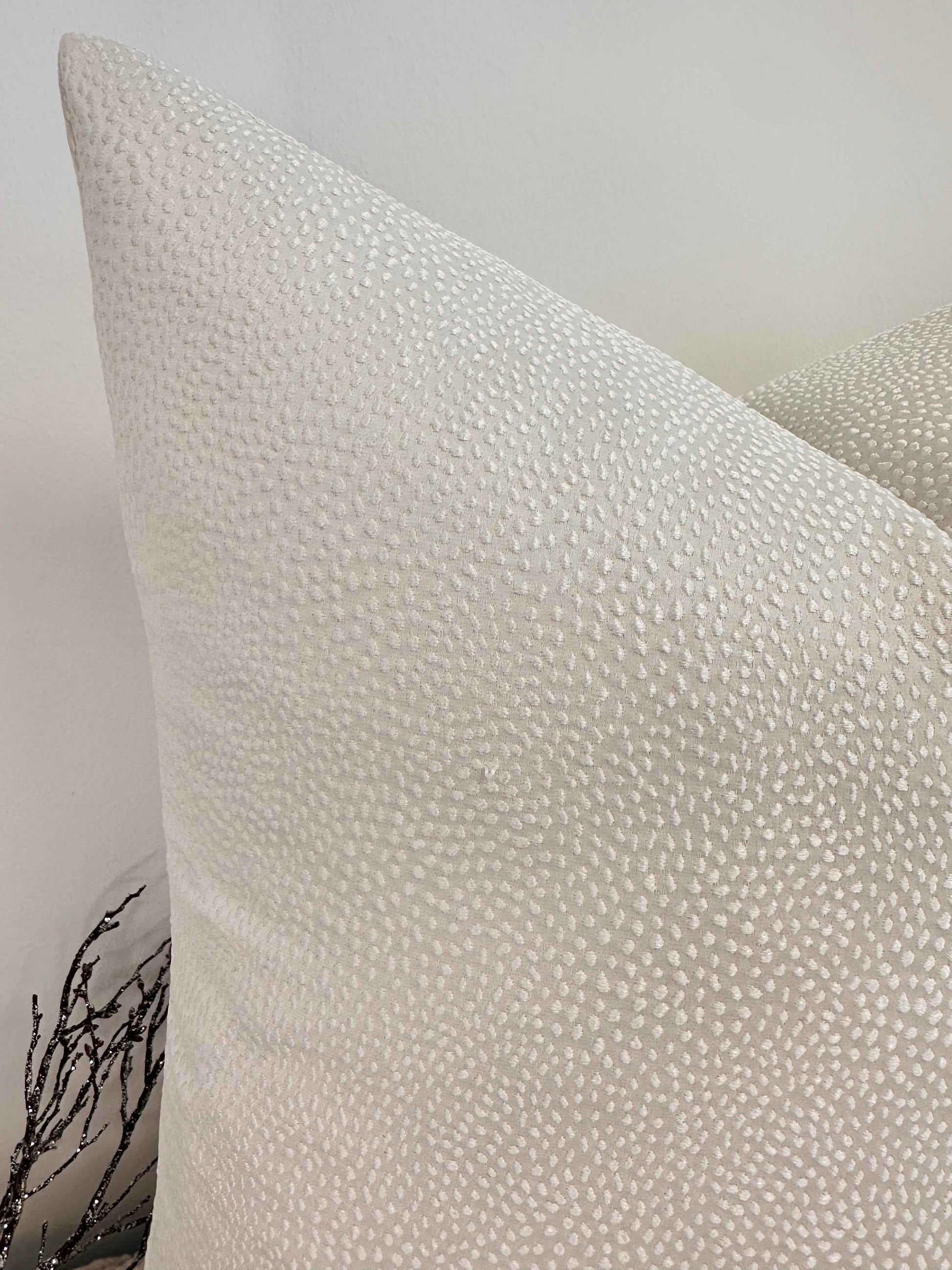 The Couture Cushion - The Ivory Borboletta Style No. 182