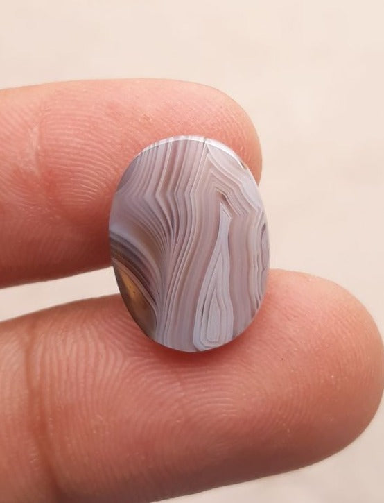 Crazylace Agate  -  Sulaimani Aqeeq - 17x13mm