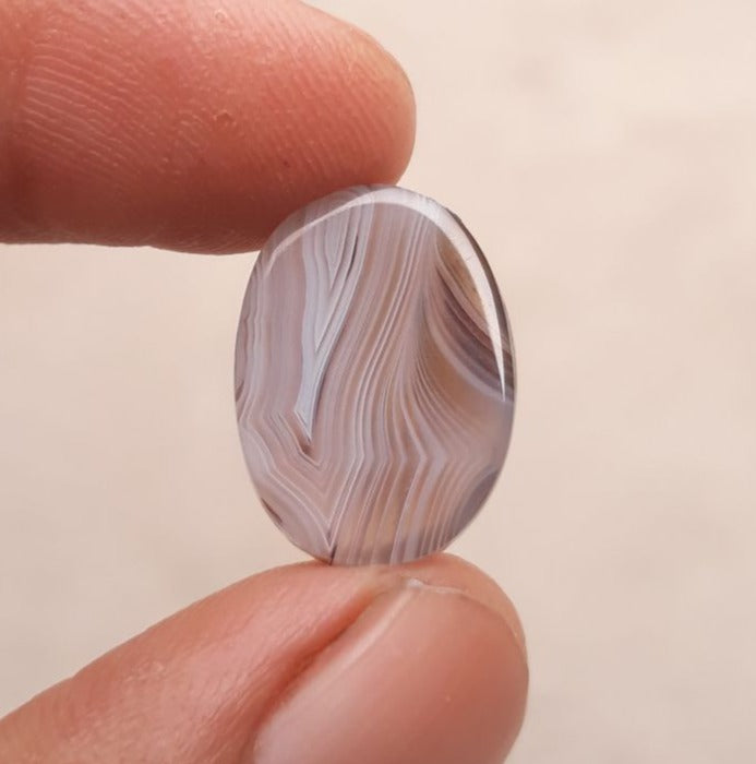 Crazylace Agate  -  Sulaimani Aqeeq - 17x13mm