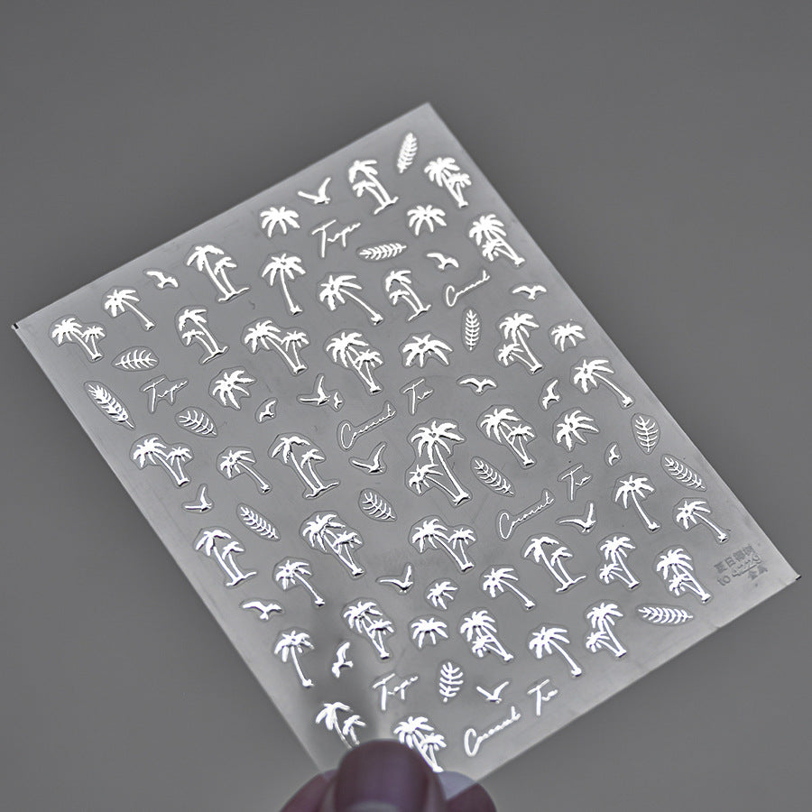 Hello Claws | Summer Palm Tree Nail Deco Sticker