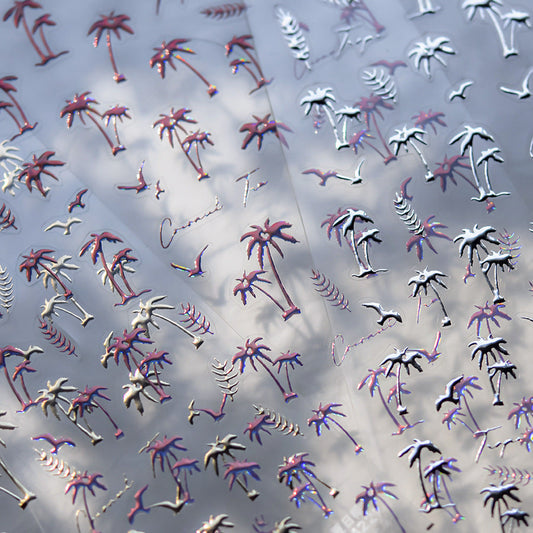 Hello Claws | Summer Palm Tree Nail Deco Sticker